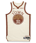 Maillot Golden State Warriors brun rougeâtre 2026