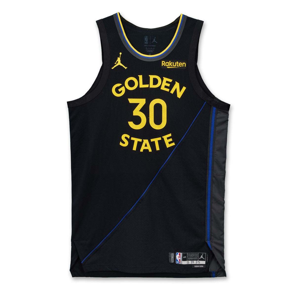 Maillot Golden State Warriors tout noir 2027