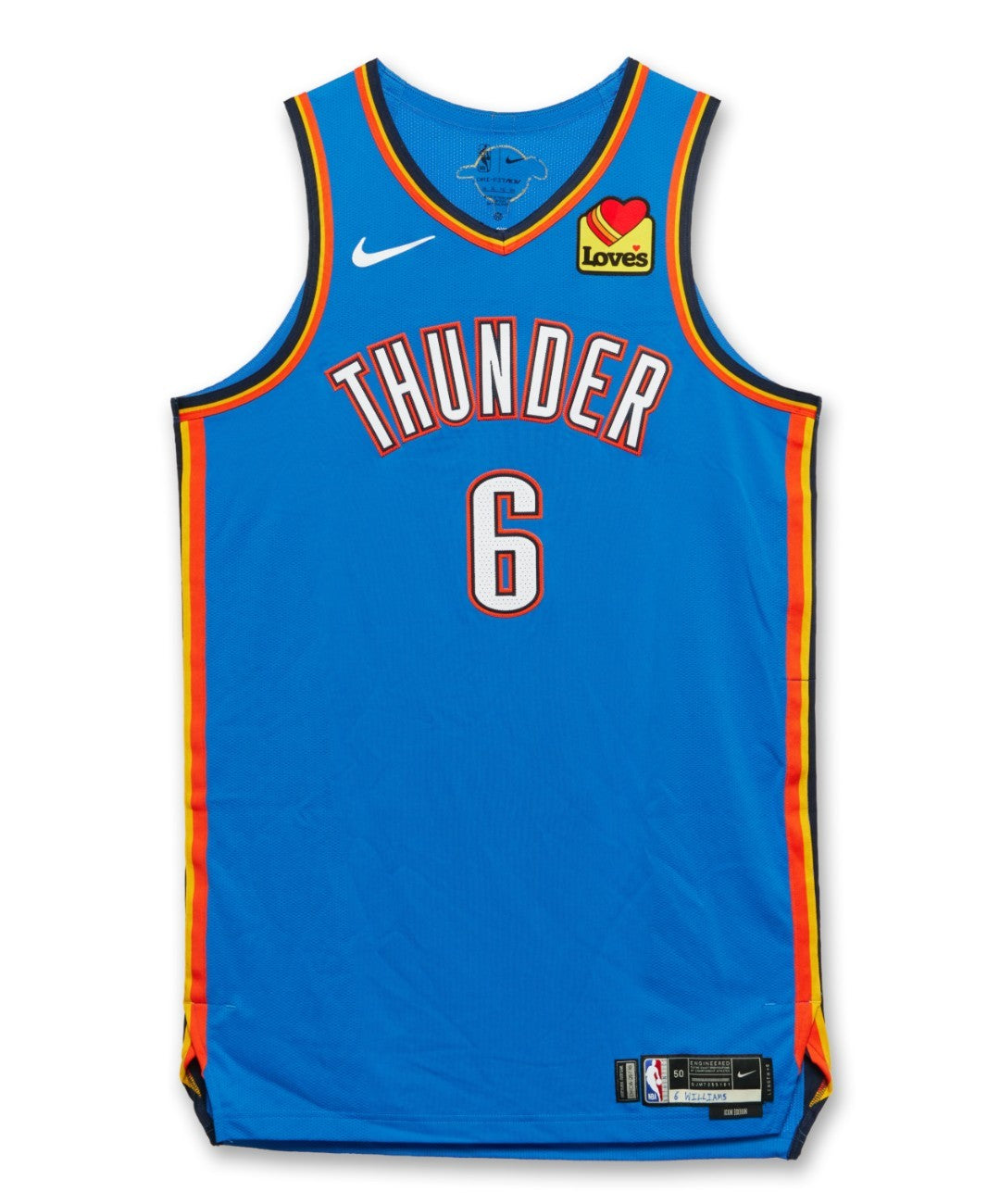 Maillot Oklahoma City Thunder bleu 2027